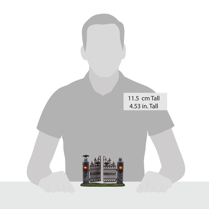 Spooky Wrought Iron Gate