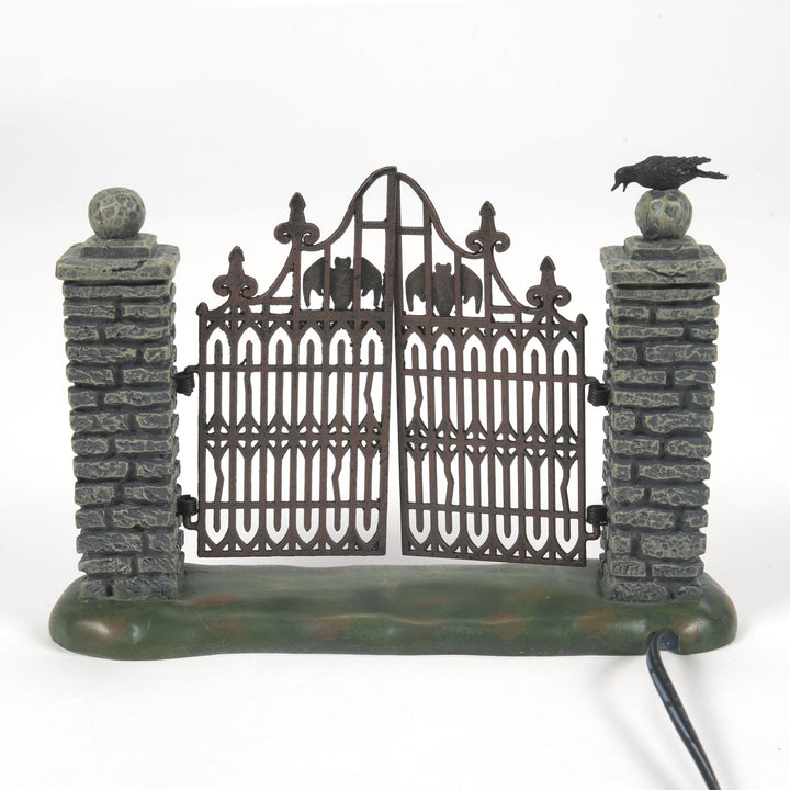 Spooky Wrought Iron Gate