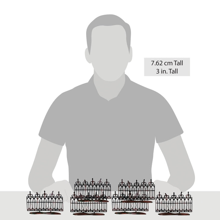 Spooky Wrought Iron Fence