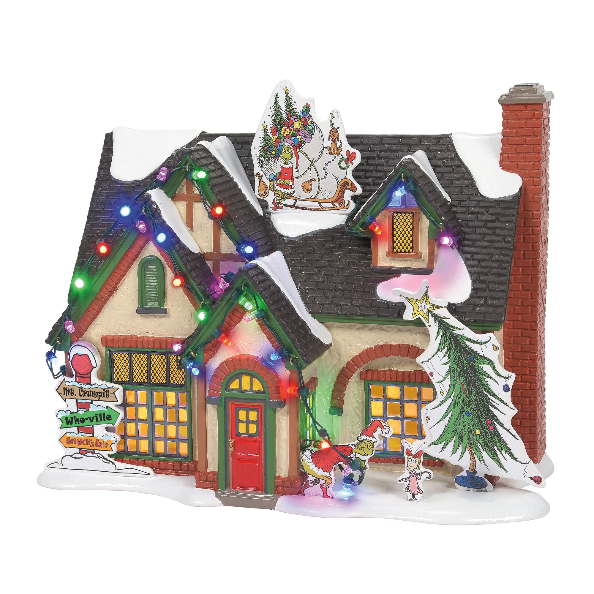 Department56  Village クリスマスハウス The Grinch House – Department 56