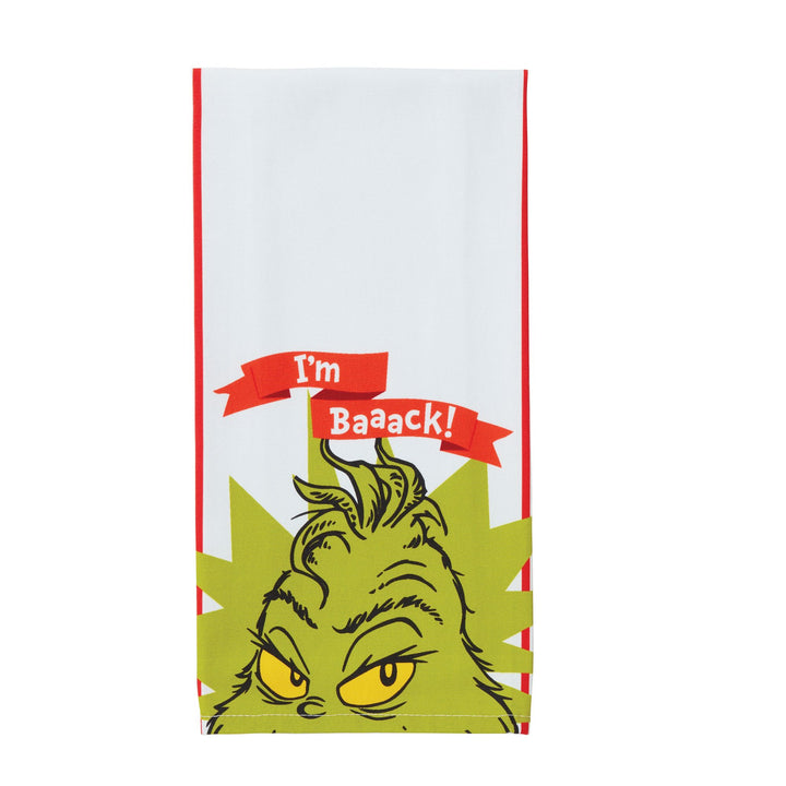 Grinch I'm Back Tea Towel