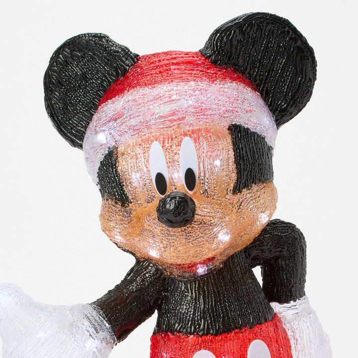 Mickey Mouse Lit Statue