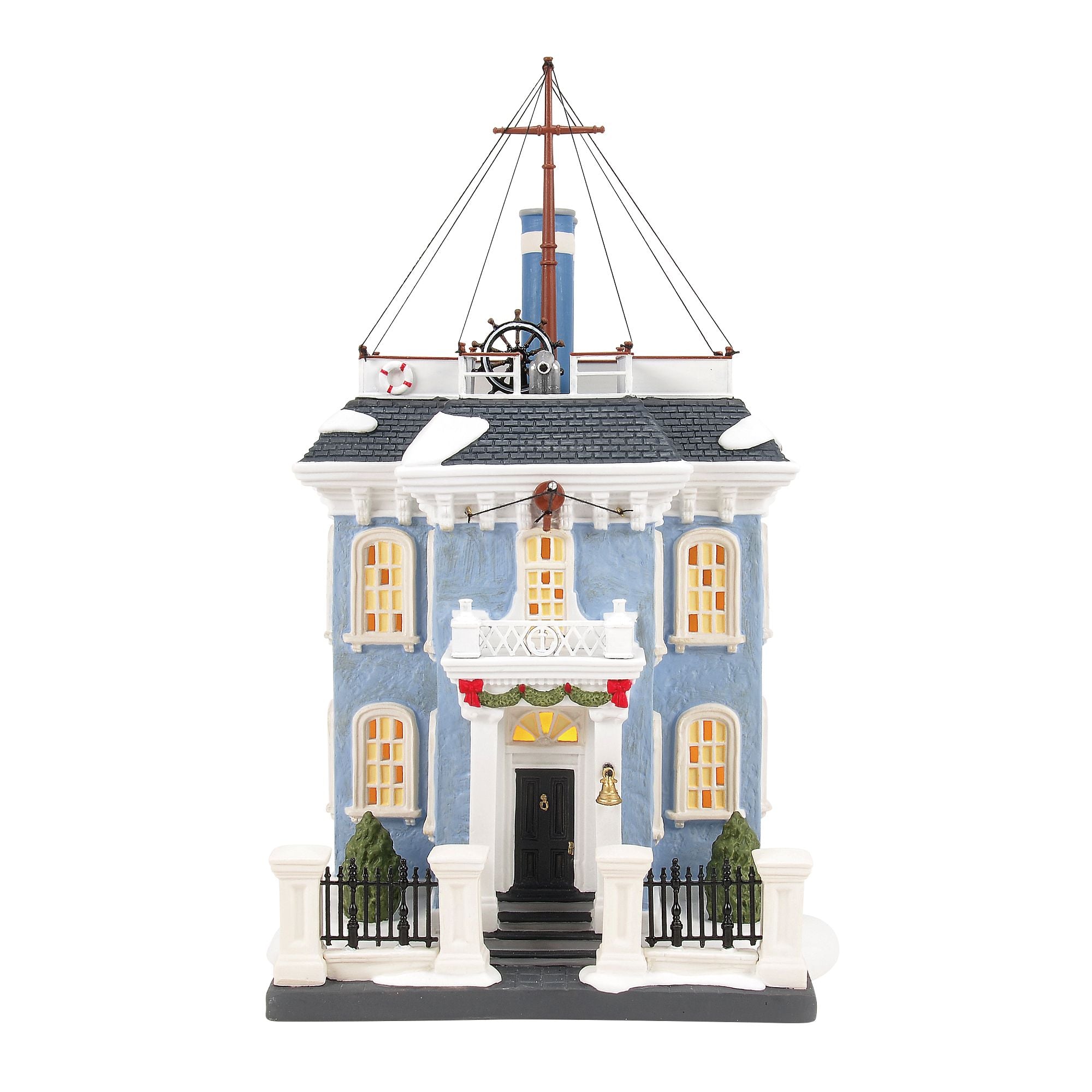 レア　Department 56　ハウスライト　消防署　ビンテージ ライト・照明 レア Department 56 ハウスライト 消防署 ビンテージ