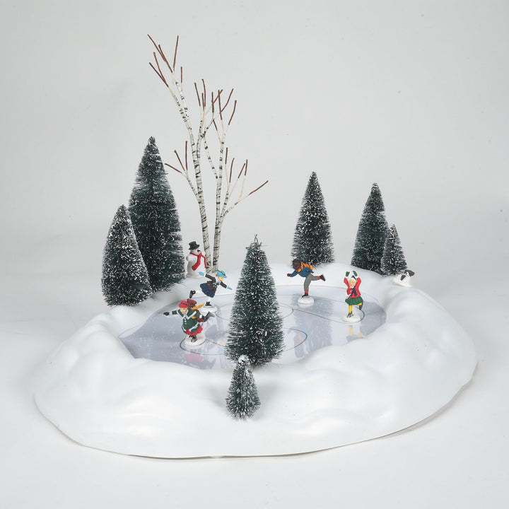 New Animated Skating Pond