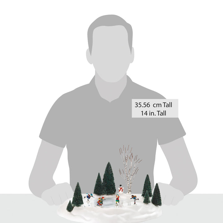 New Animated Skating Pond