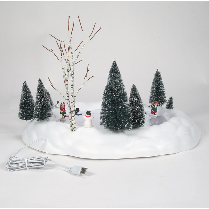 New Animated Skating Pond