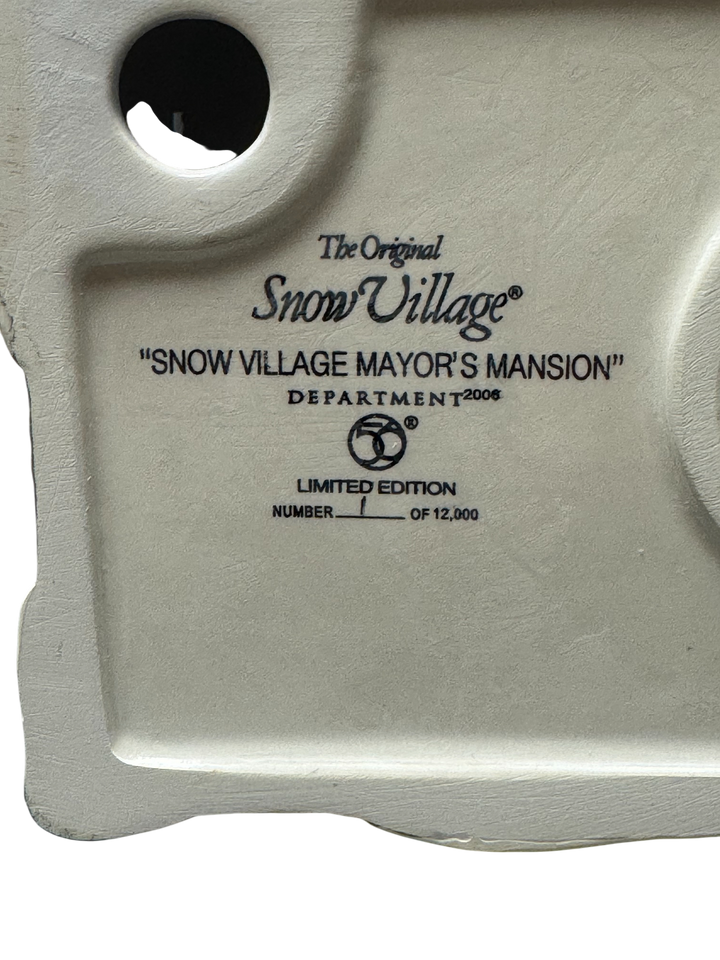 A Cozy Snow Village