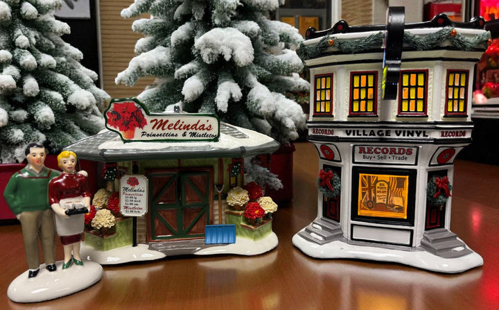 A Cozy Snow Village