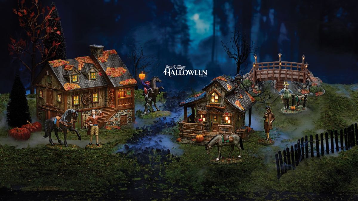 Department 56 Halloween Series collectible village figurines