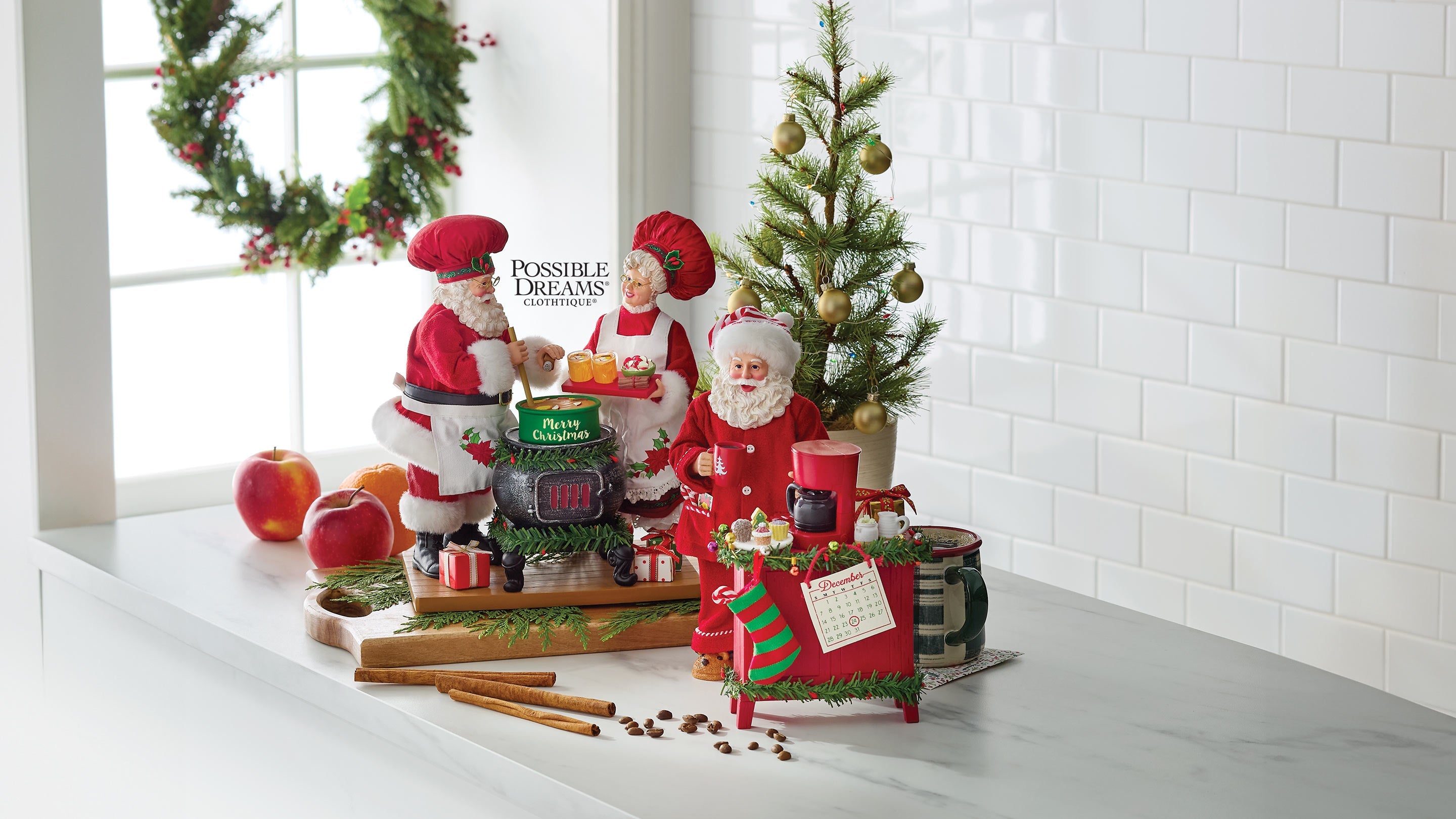 Bon Appétit Possible Dreams Santa Figurines & Collectibles