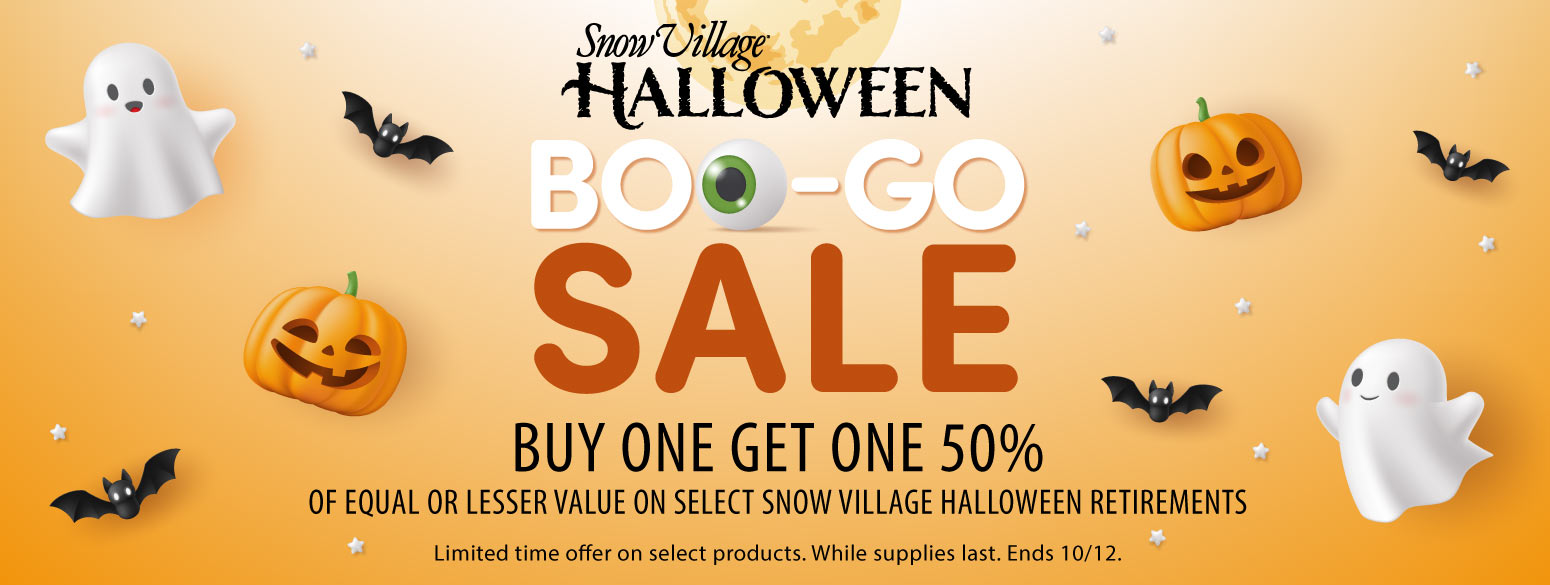 Department 56's Halloween Boo-Go sale