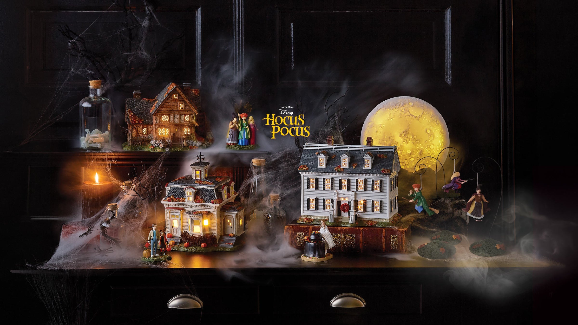 Department 56's Hocus Pocus Lit Buildings