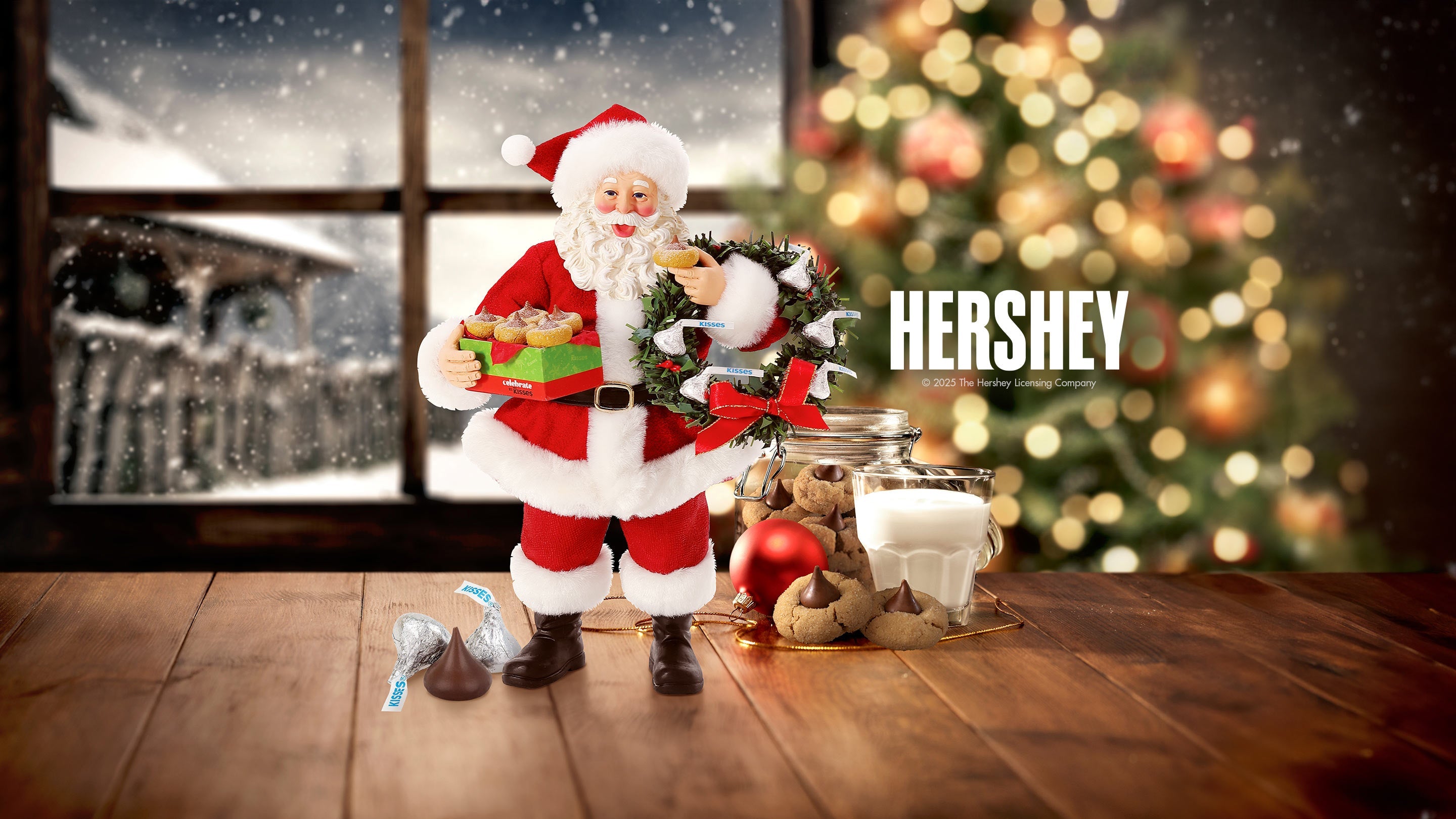 Department 56 Hershey's Collection – Sweet Holiday Village Decor