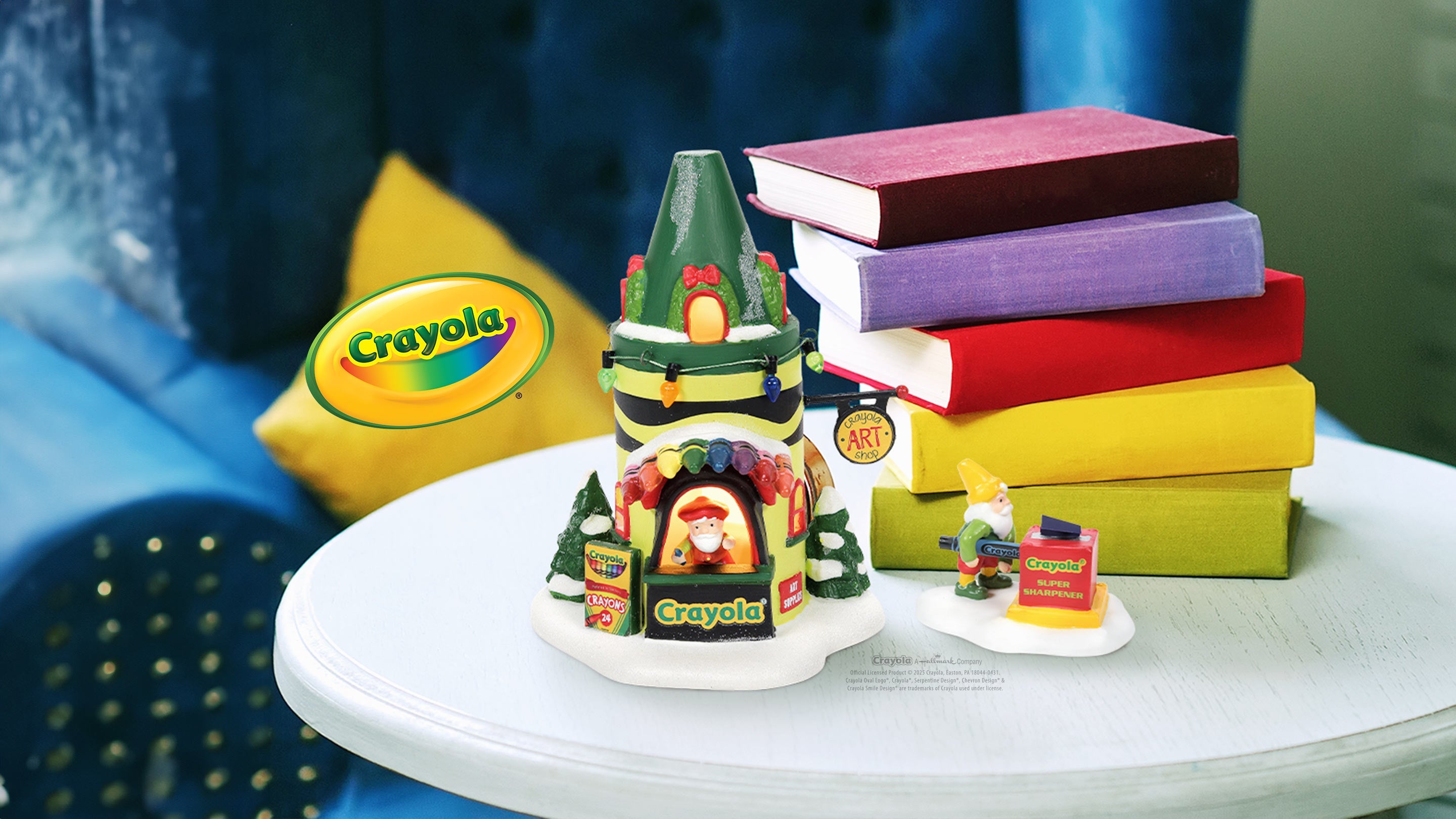  Department 56 Village Crayola House and accessories