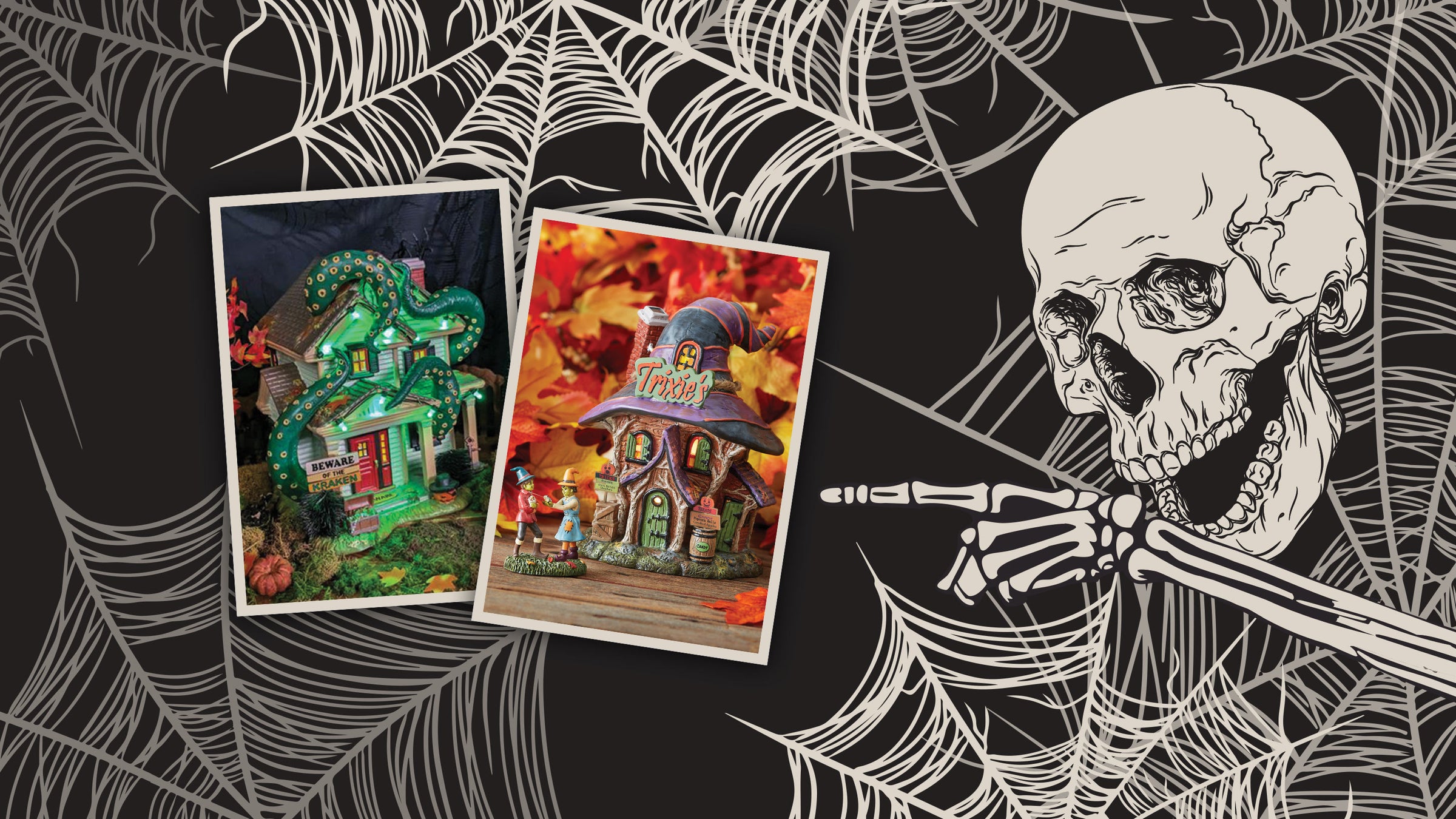 Department 56 2024 Halloween Village Retirements