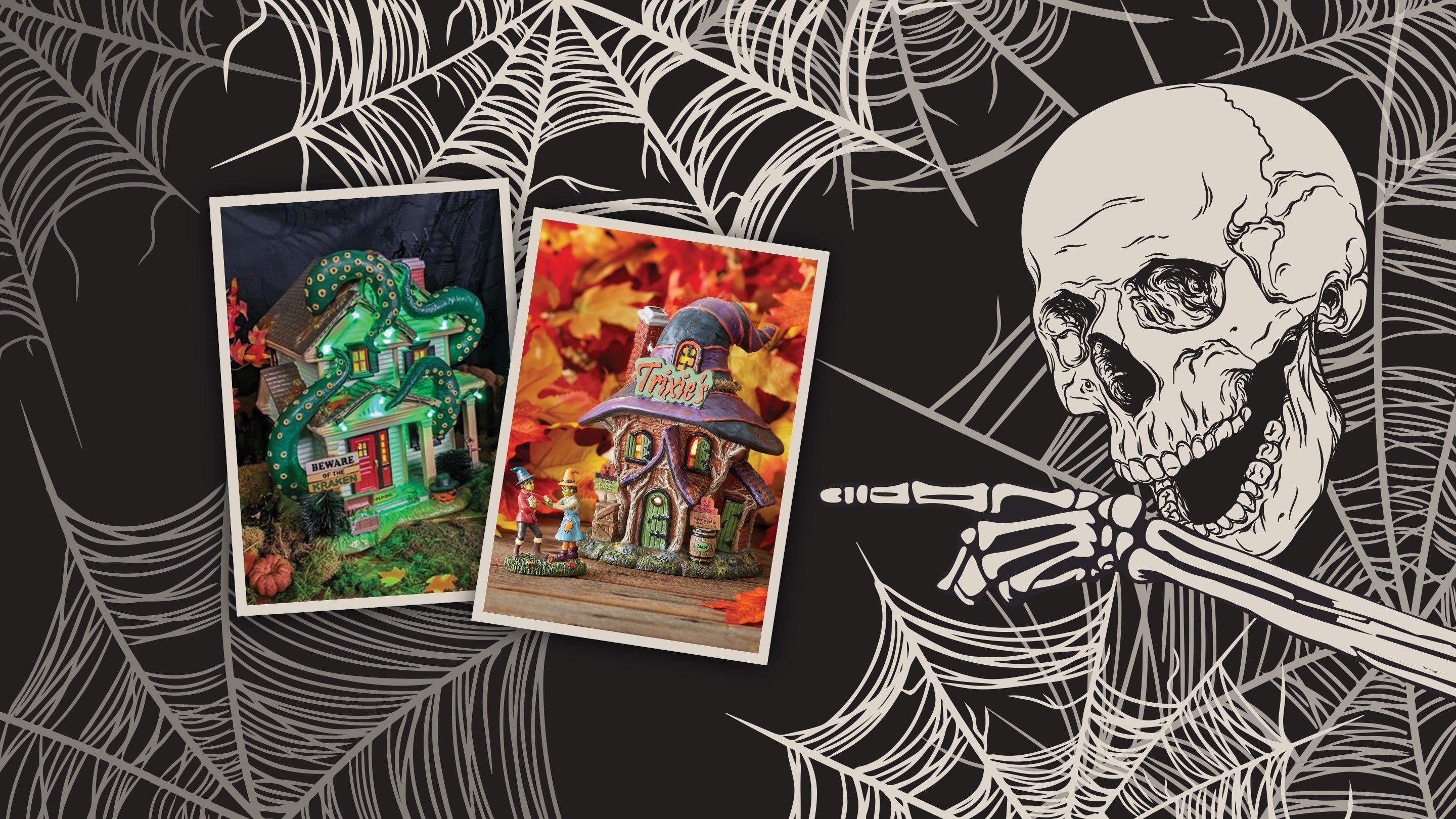 Department 56 2024 Halloween Village Retirements