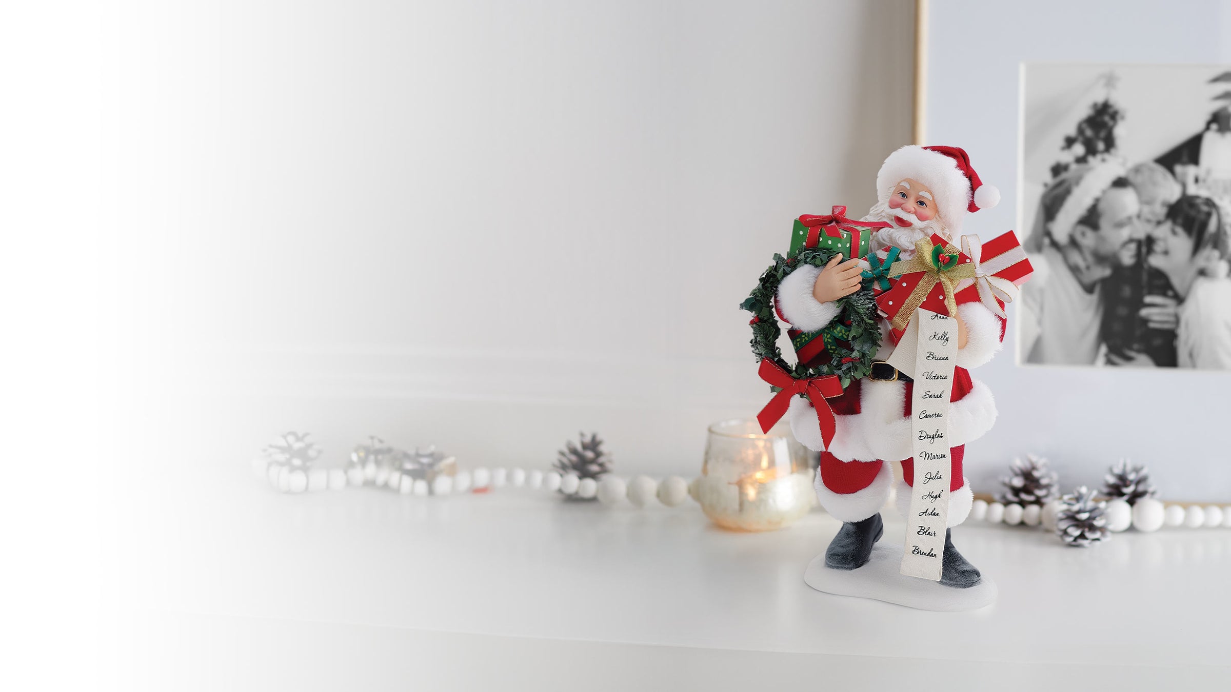 Possible Dreams Santa figurine