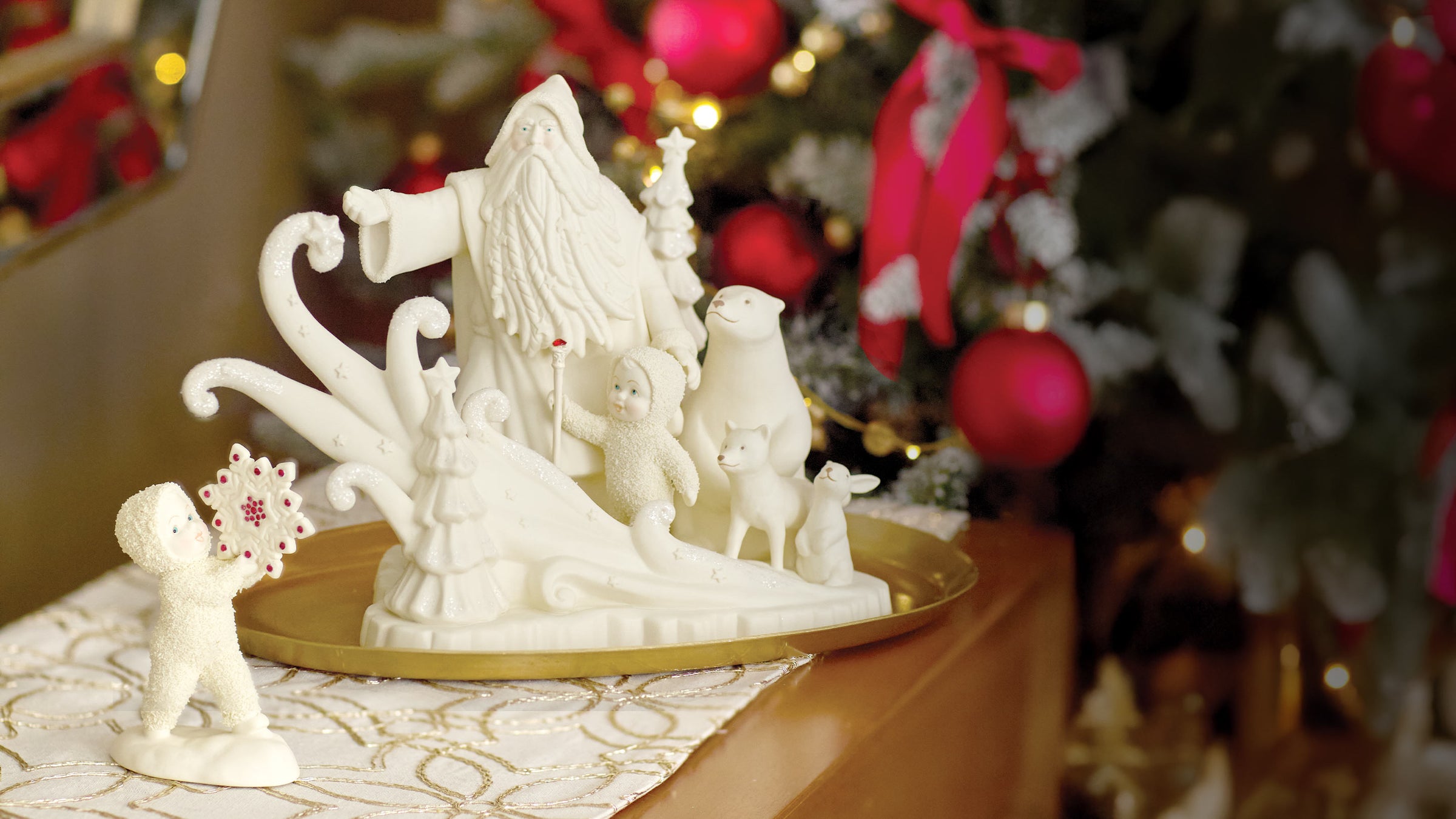 Snowbabies Frosty Frolic figurine