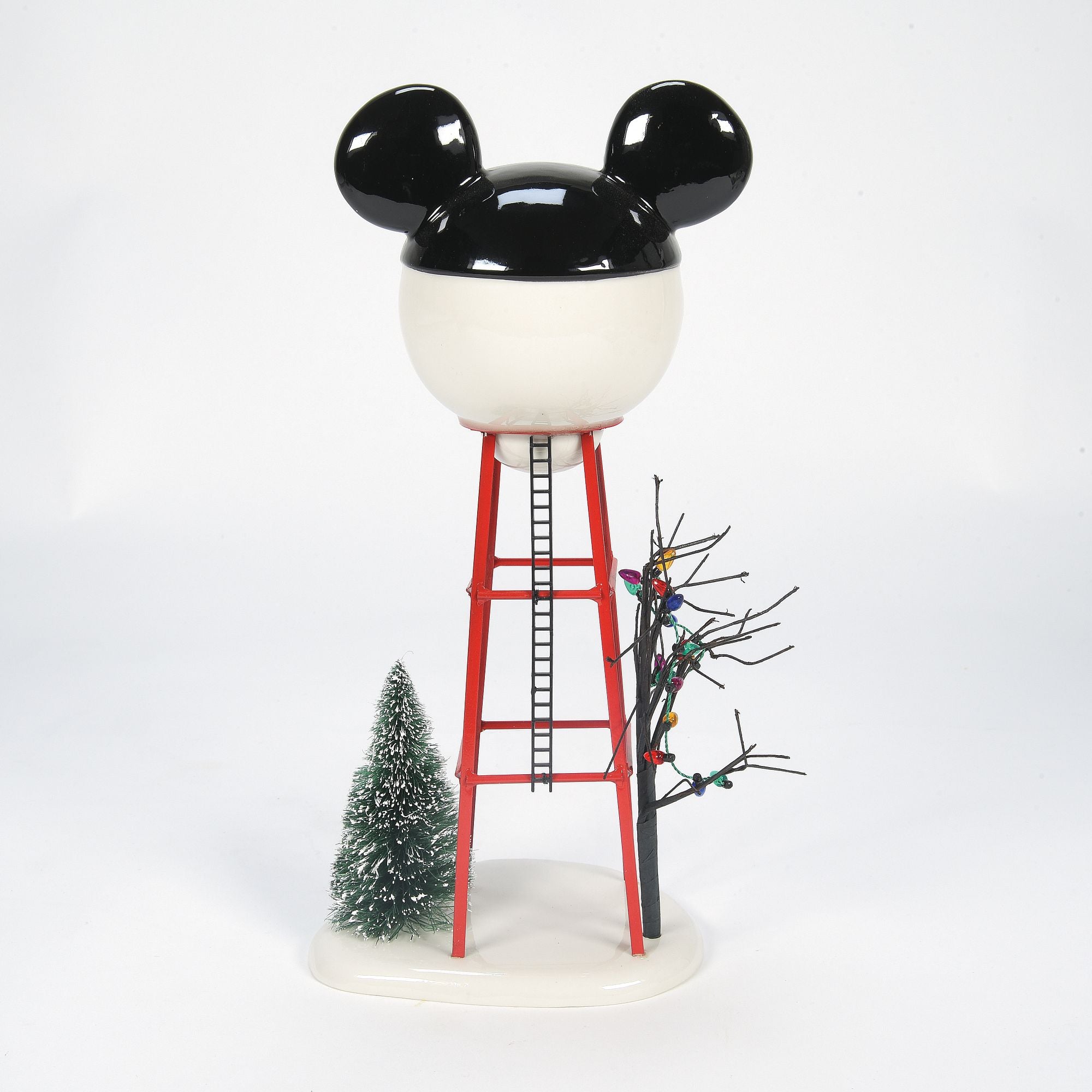 アメコミ Disney Showcase Teetering Tower Department 56 - Disney Village Mickey Water Tower Accessory