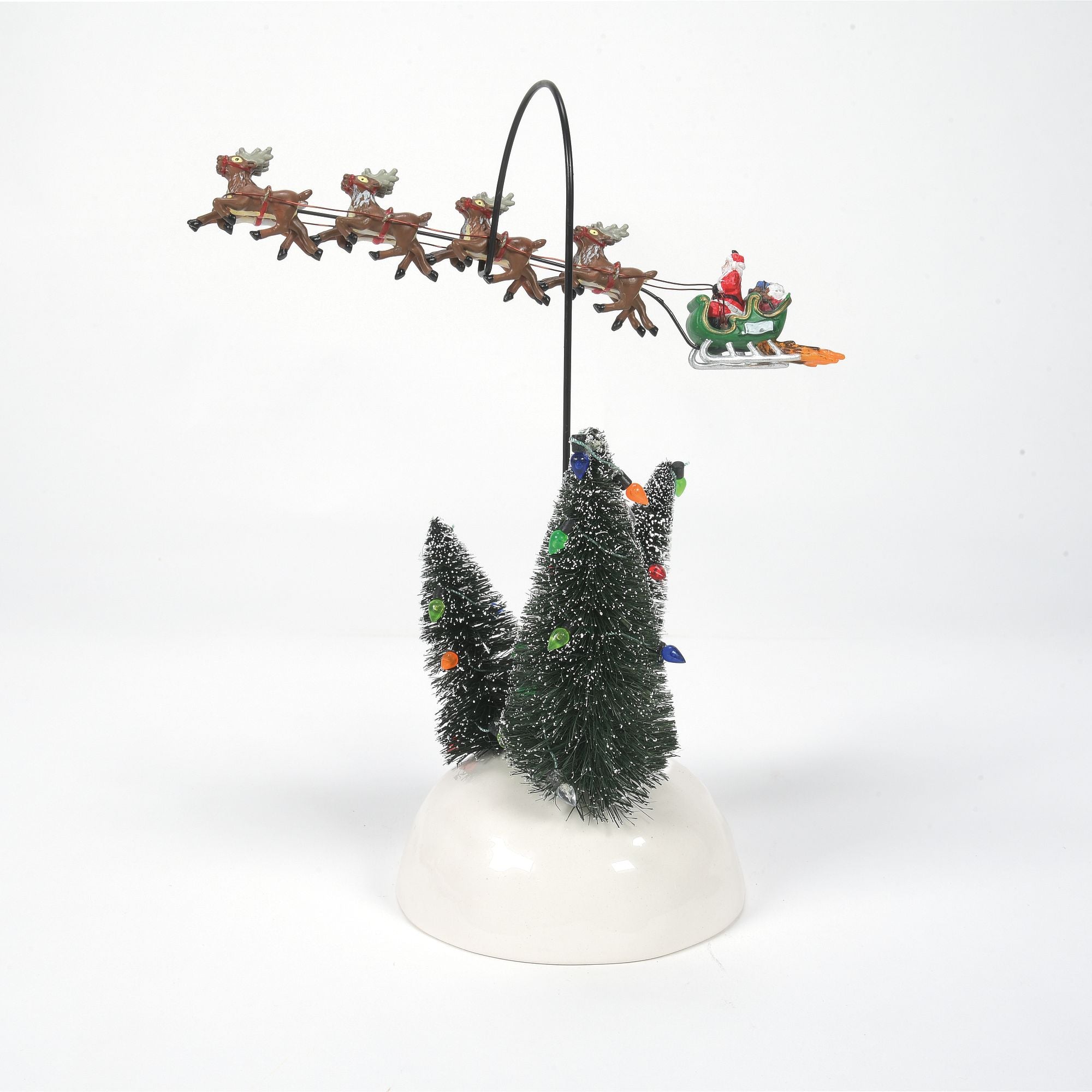 Animated Flaming Sleigh – Department 56