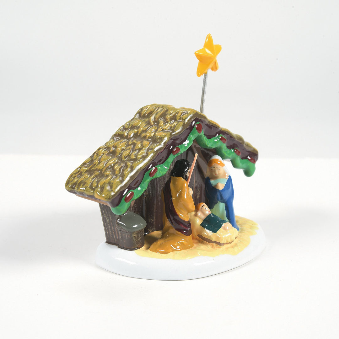 Snow Village Nativity