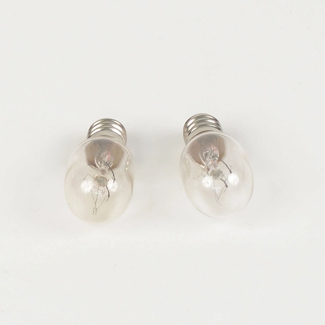 Clear Light Bulbs 120V -Set of 2