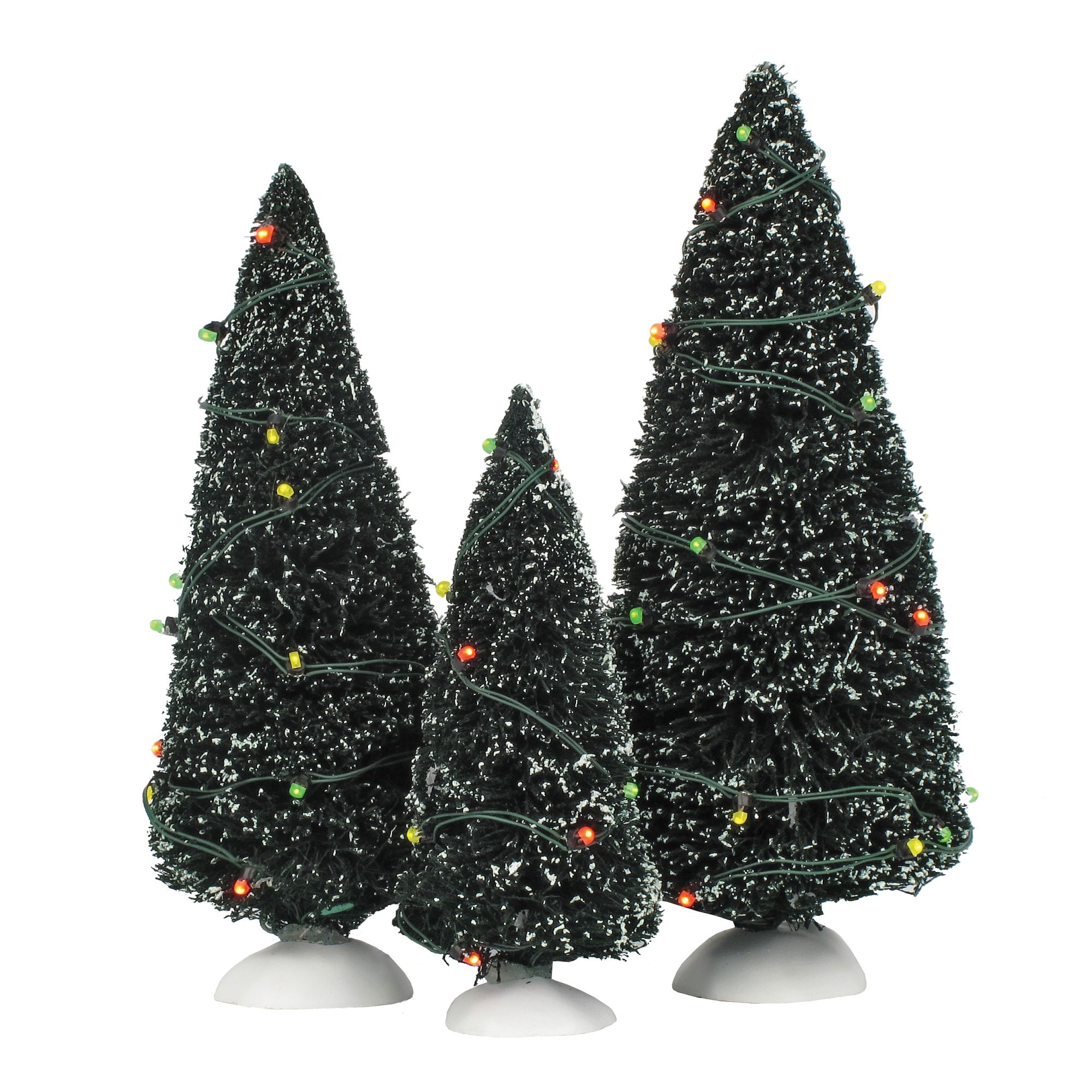Twinkling Lit Trees Green S/3 – Department 56