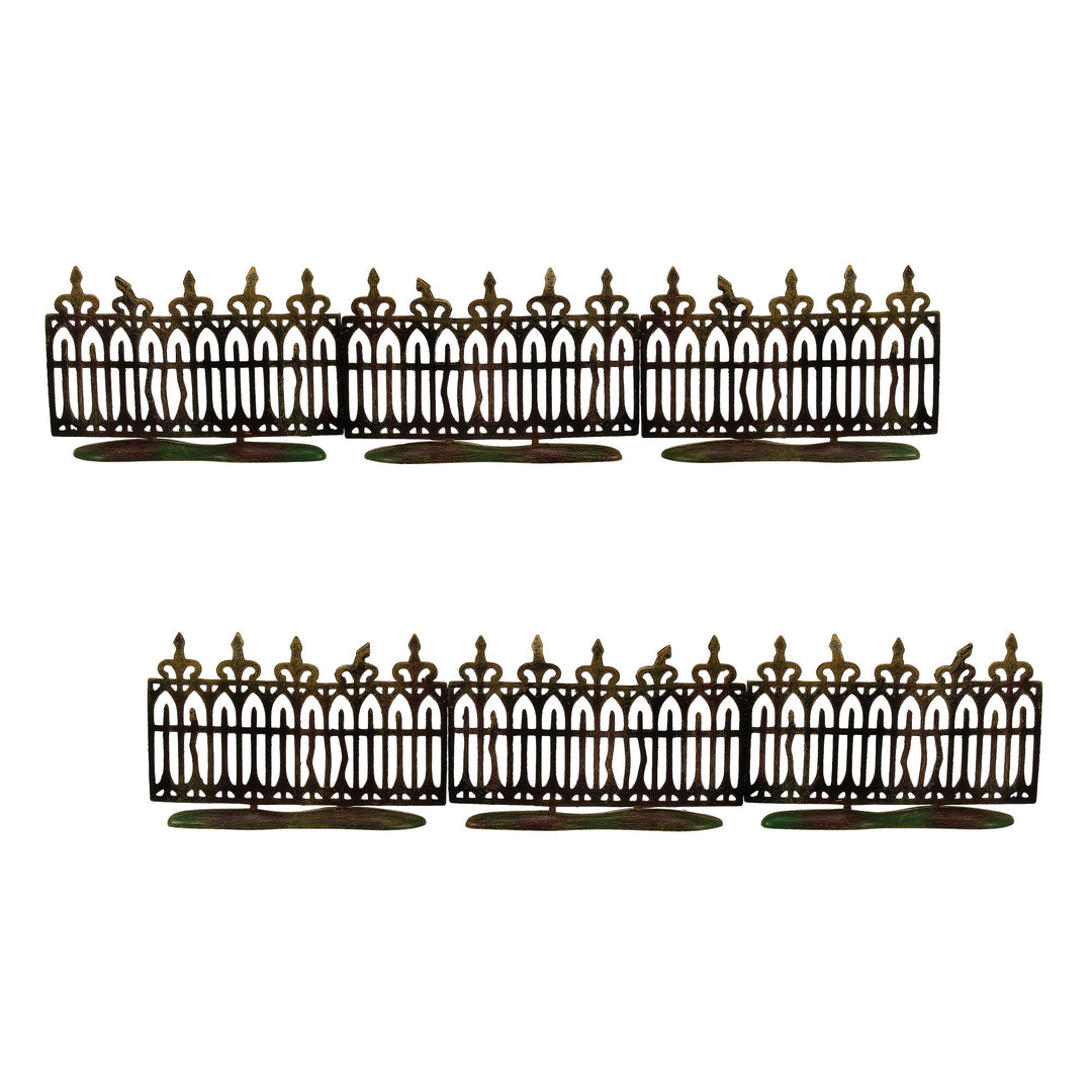 Spooky Wrought Iron Fence