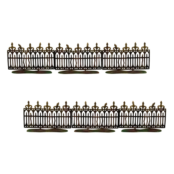 Spooky Wrought Iron Fence