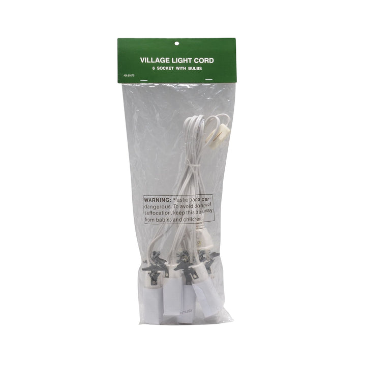 6 Socket Lite Set W/Bulbs