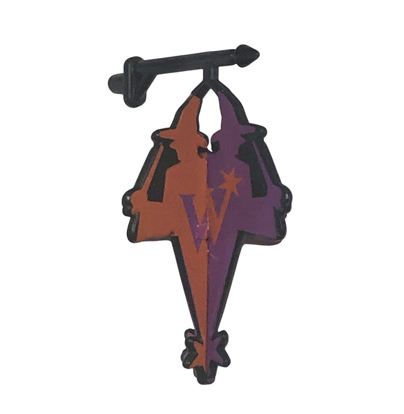 Weasley's Orange & Purple Sign – Department 56