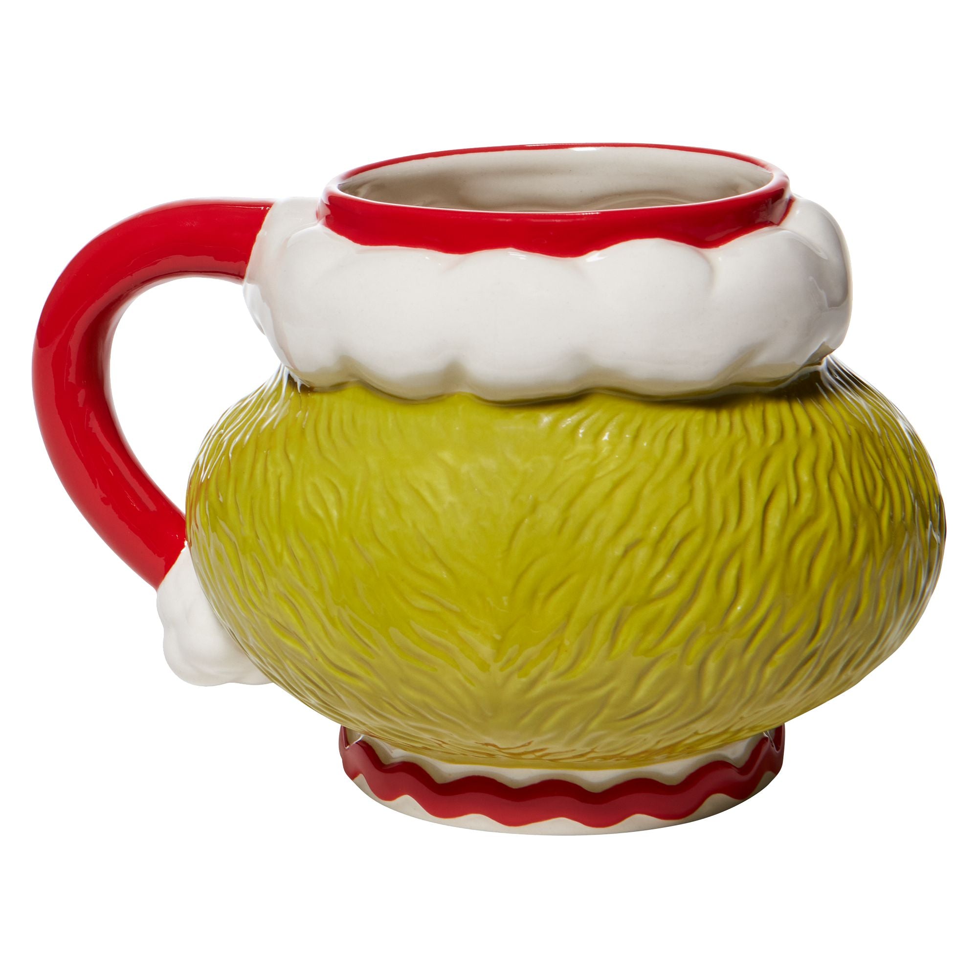 Department 56 Santa Grinch Mug - Thumbnail 2