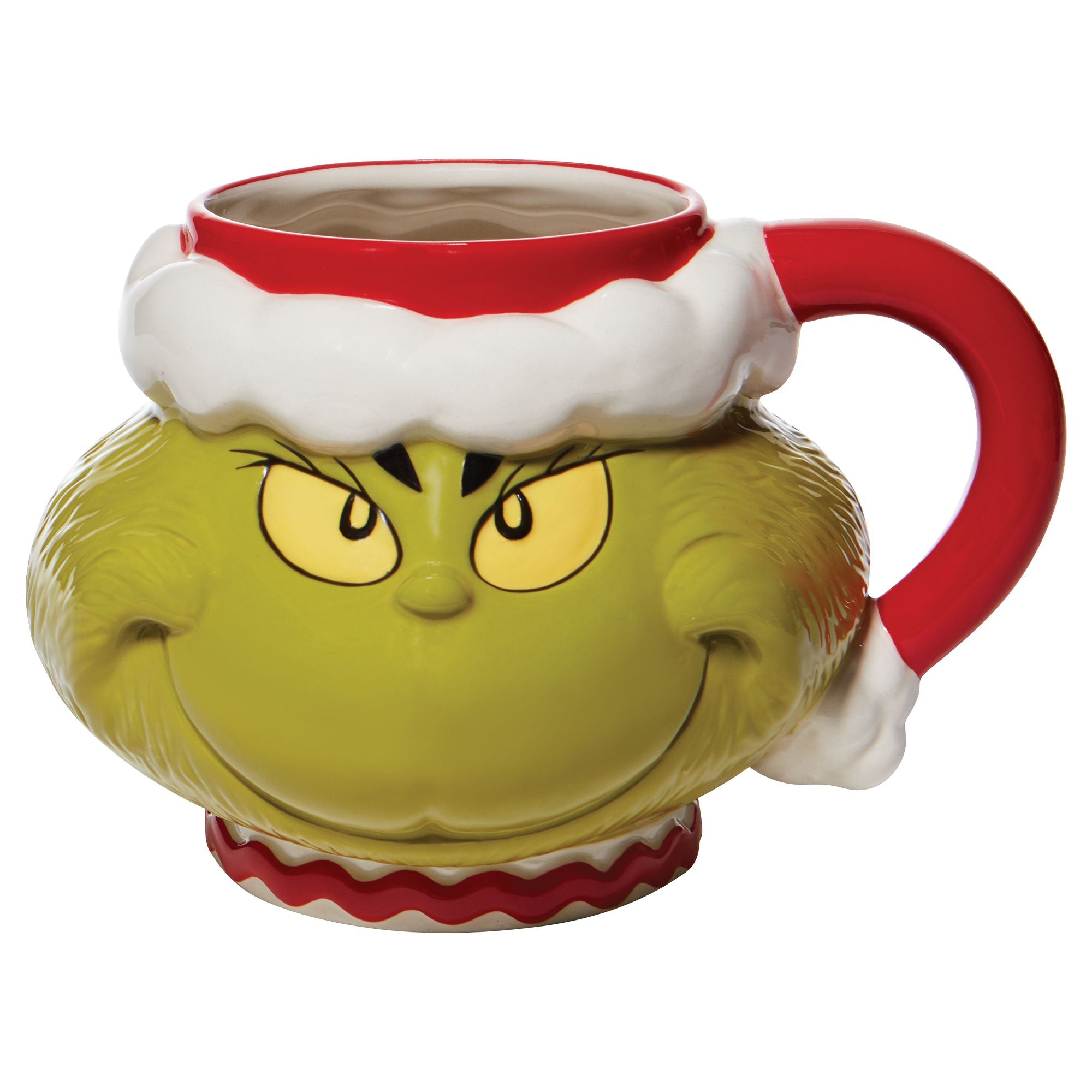 Department 56 Santa Grinch Mug - Thumbnail 4