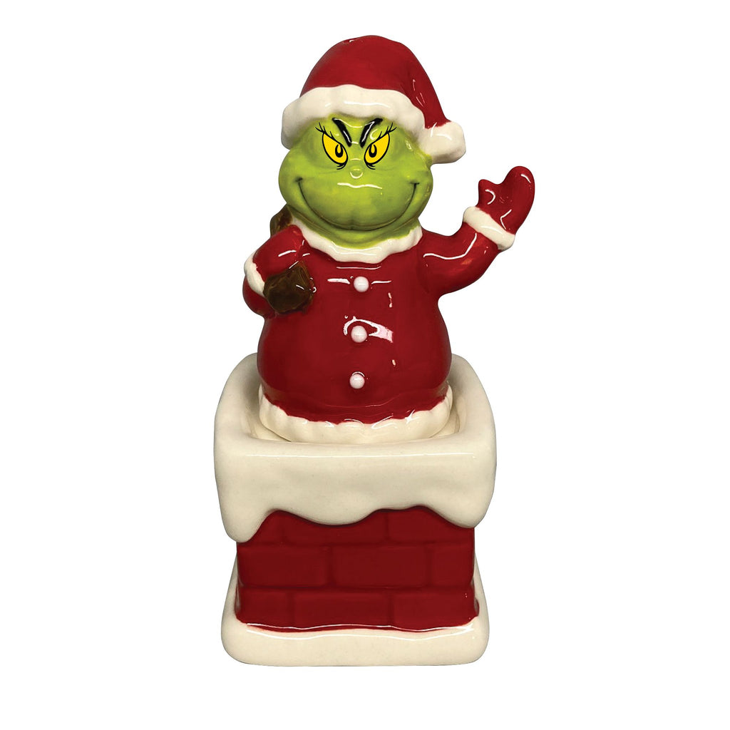 Santa Grinch in Chimney S&P – Department 56