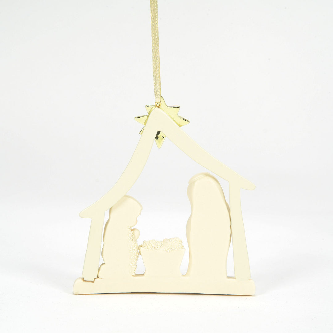 The Holy Family Nativity orn