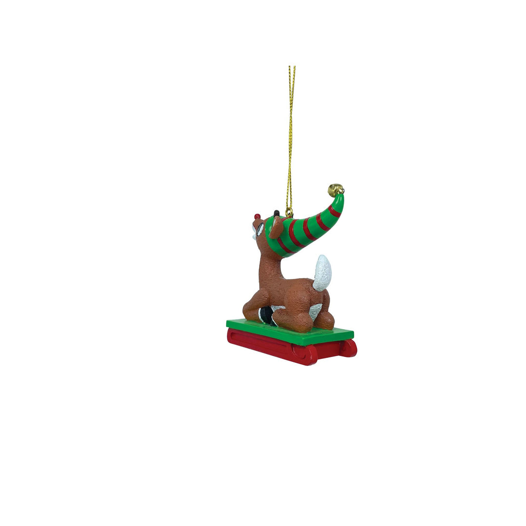 Rudolph Sledding