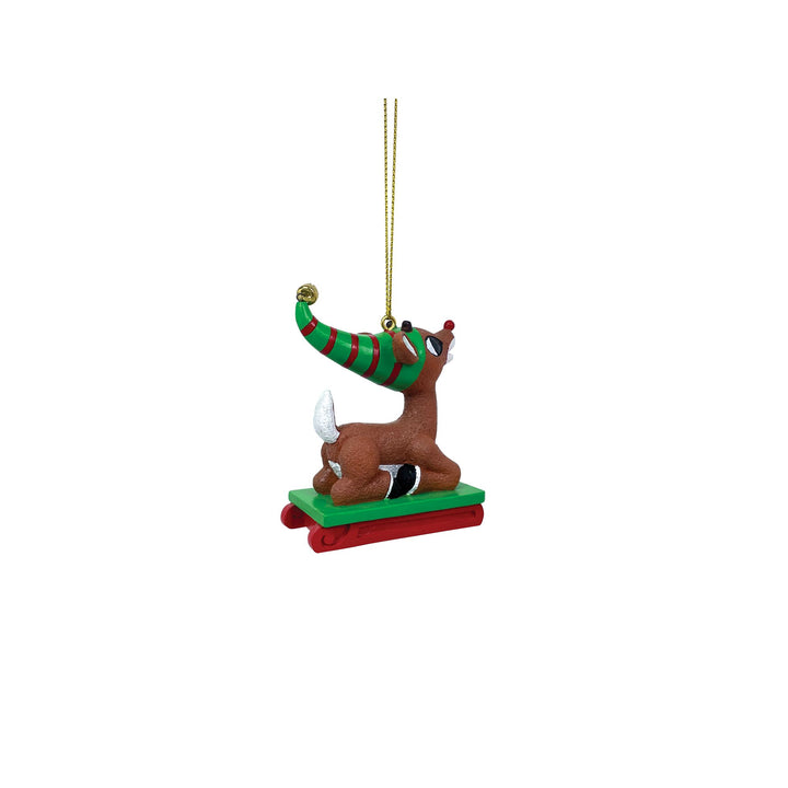 Rudolph Sledding