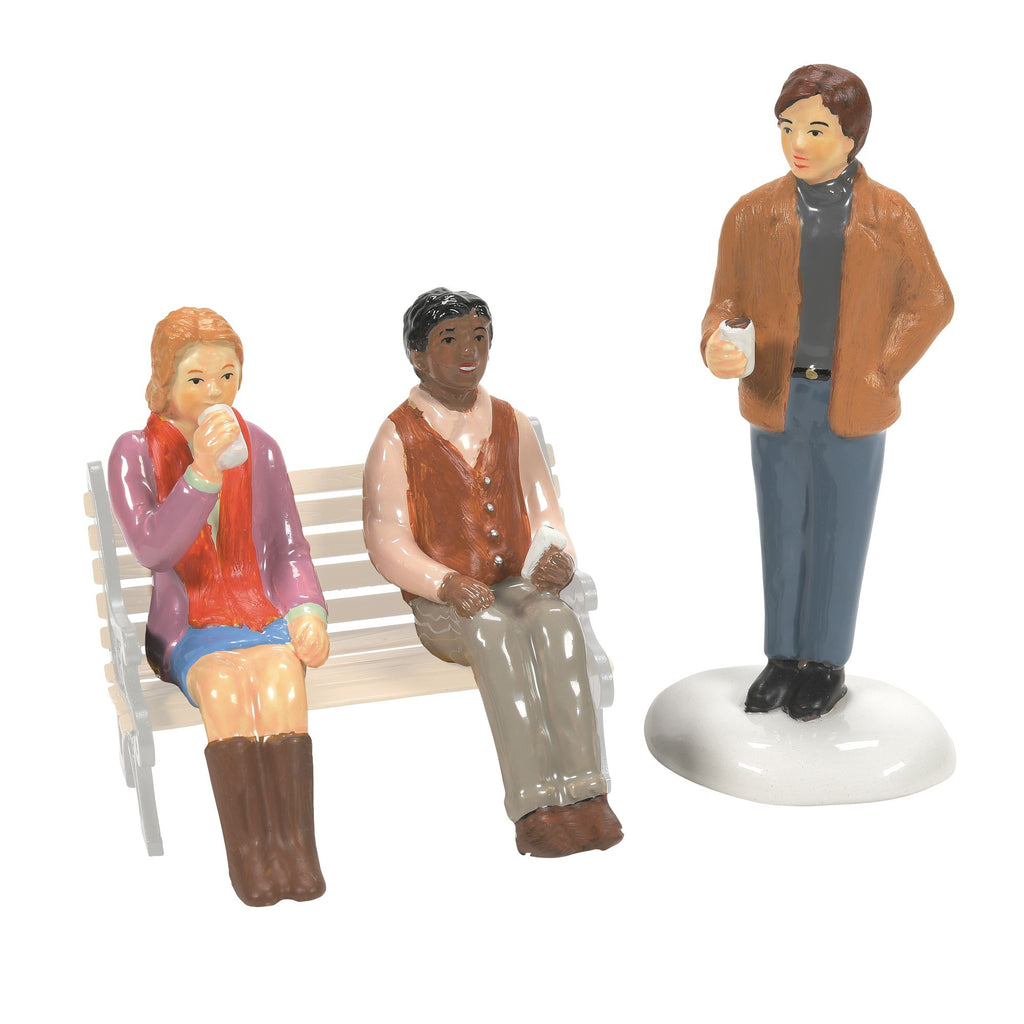 クリエイティブメモリーズ　ボーダーメーカー、ストレート＆デコレーショントリマー Village Hipsters set of 3 – Department 56