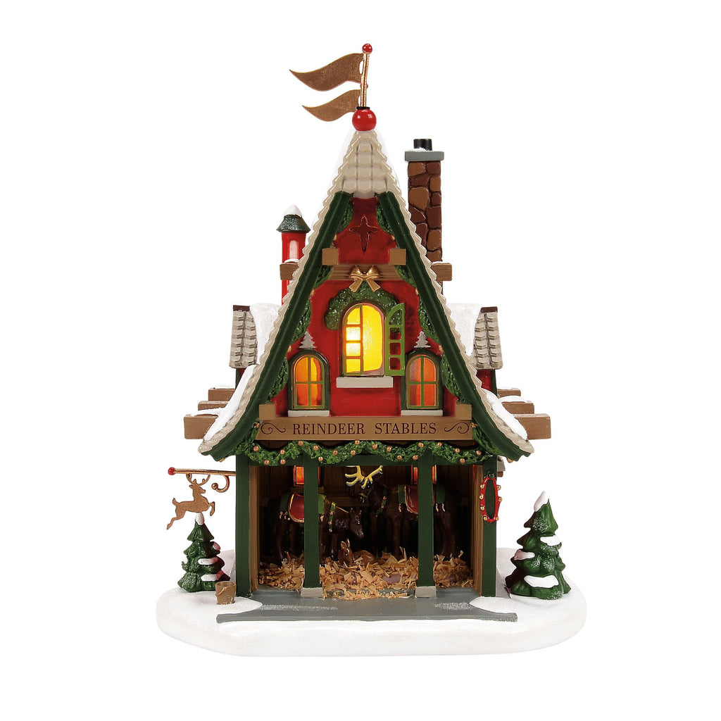 50th Reindeer Acres Stable – Department 56