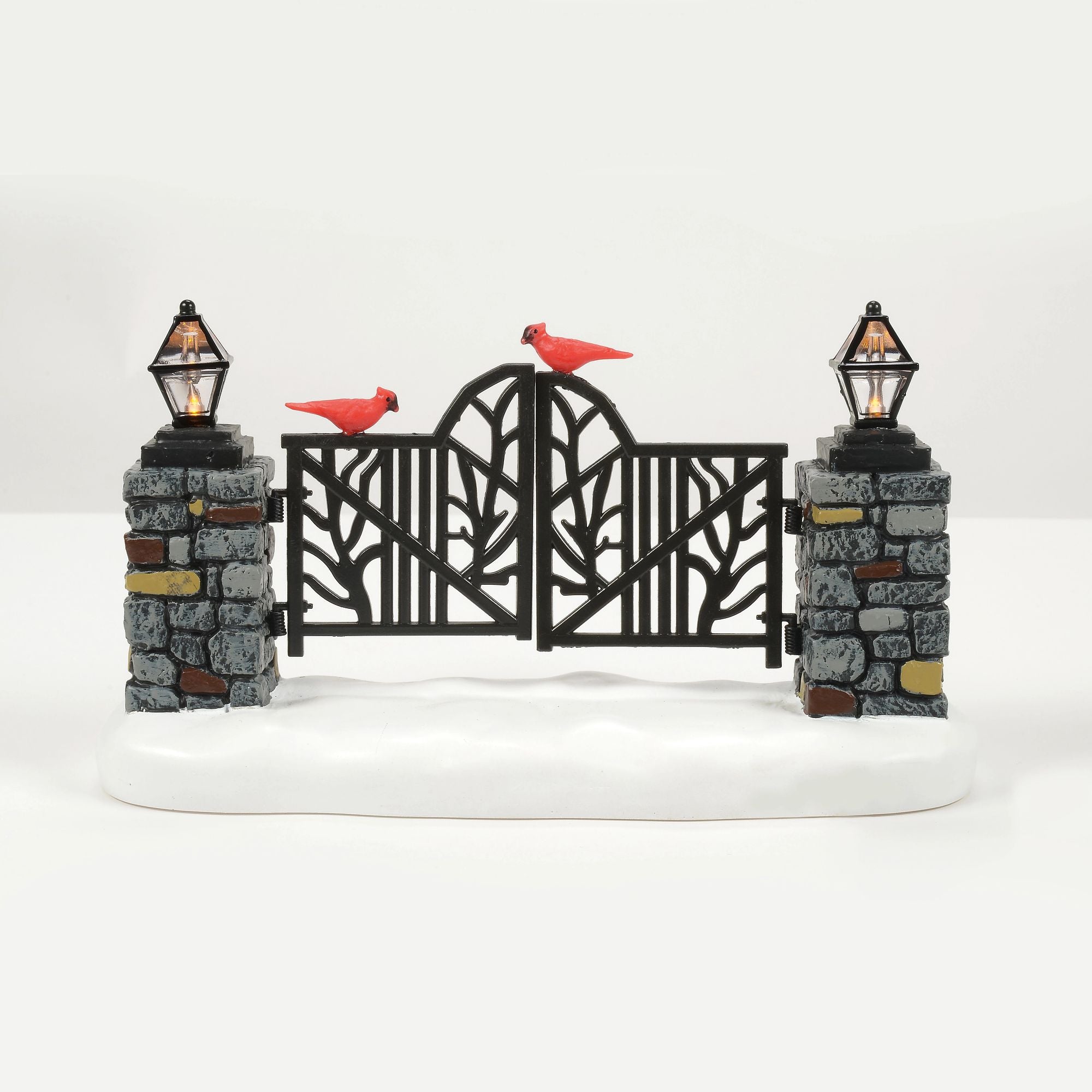 Department 56 Cardinal Christmas Gate