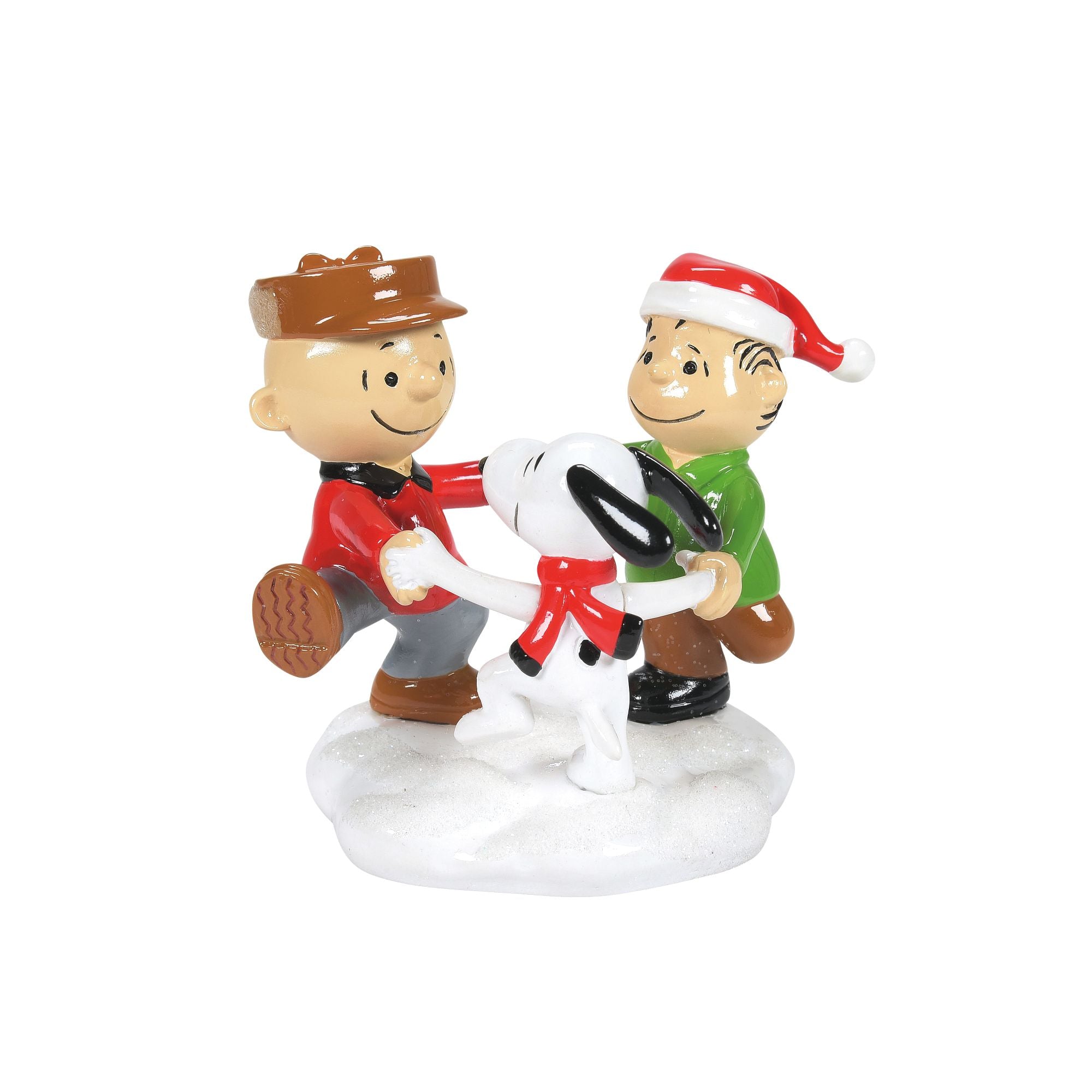 Peanuts Village Buildings & Snoopy Christmas Collectibles
