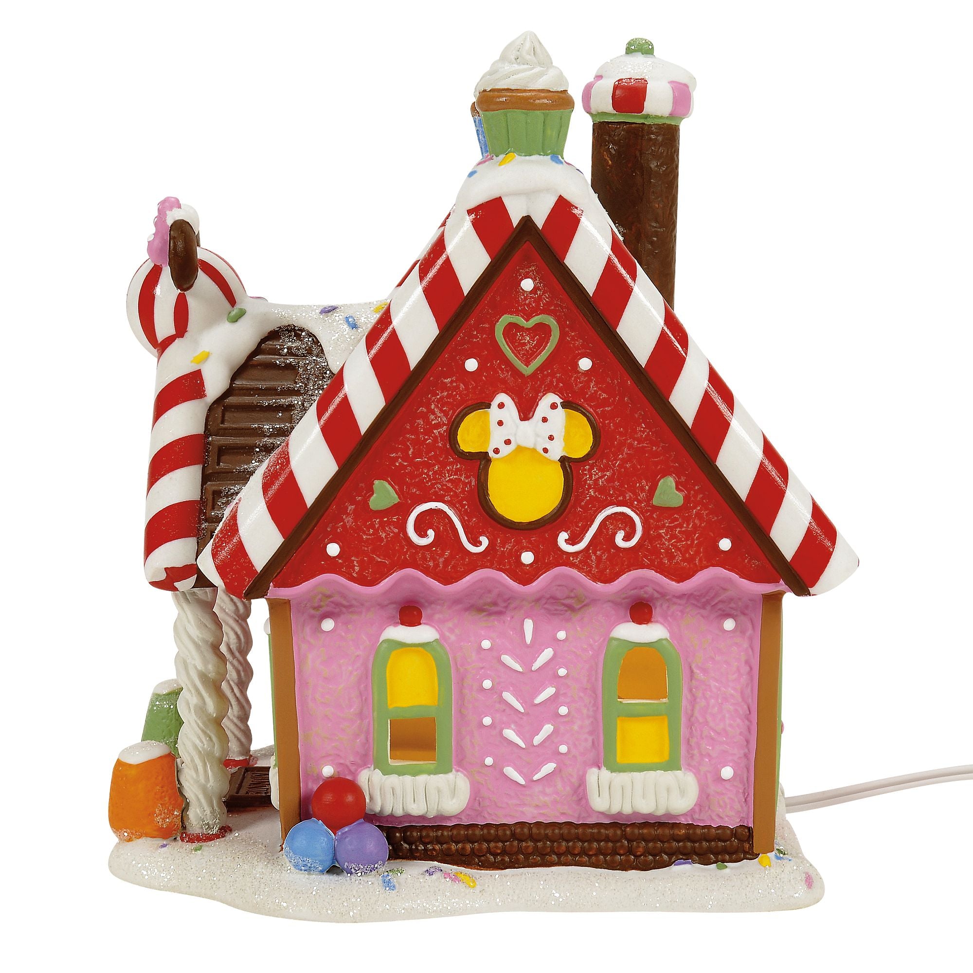 希少 JOLLY COUNTRY ドナルドハウス ミニーのチェリーパイ Minnie's Peppermint Villa – Department 56