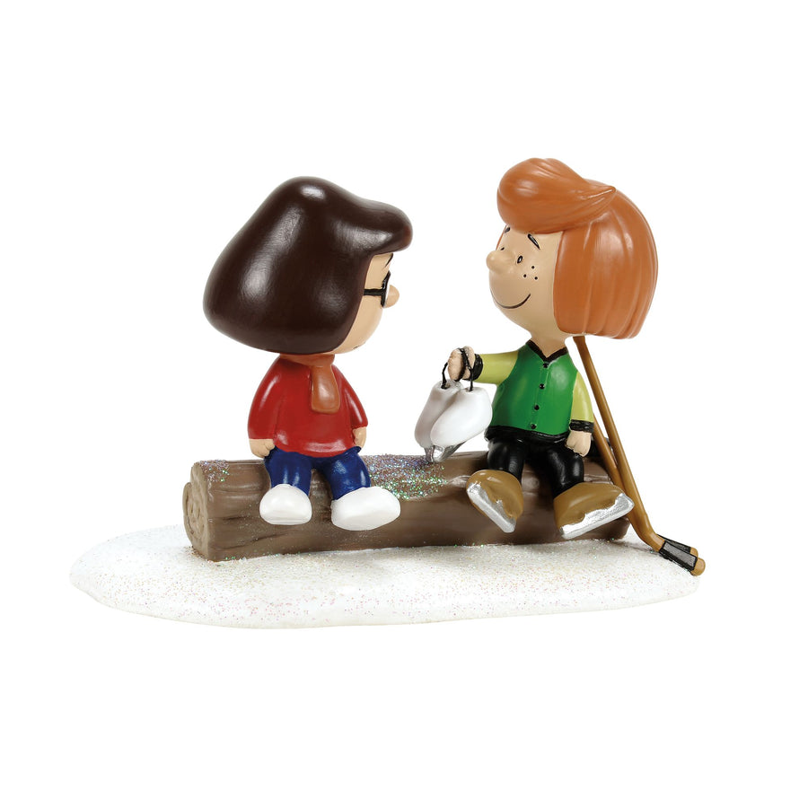 Department 56 Peanuts Village Strike King Bowling Alley Lit Building