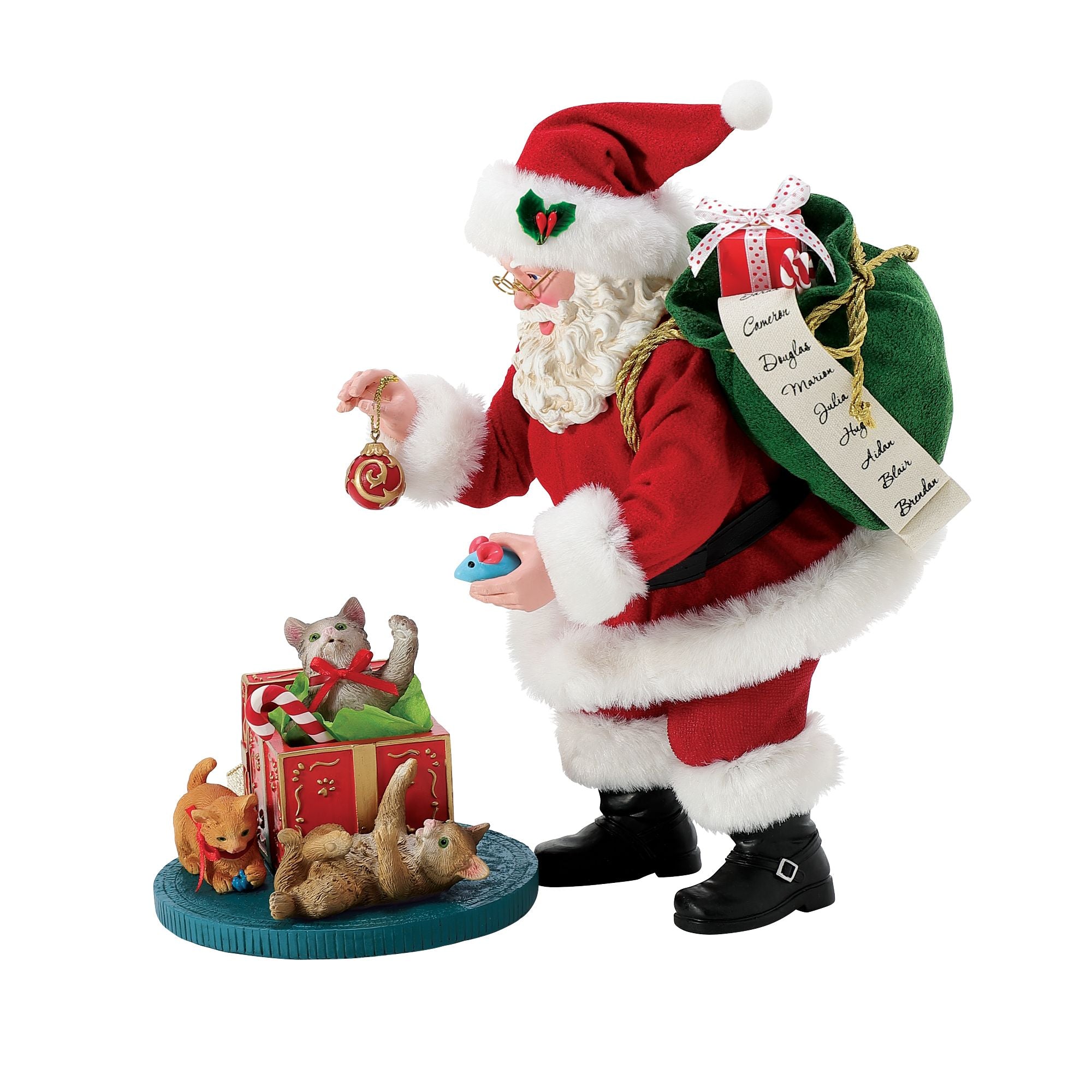 Department 56 Possible Dreams Santa and His Pets Collection
