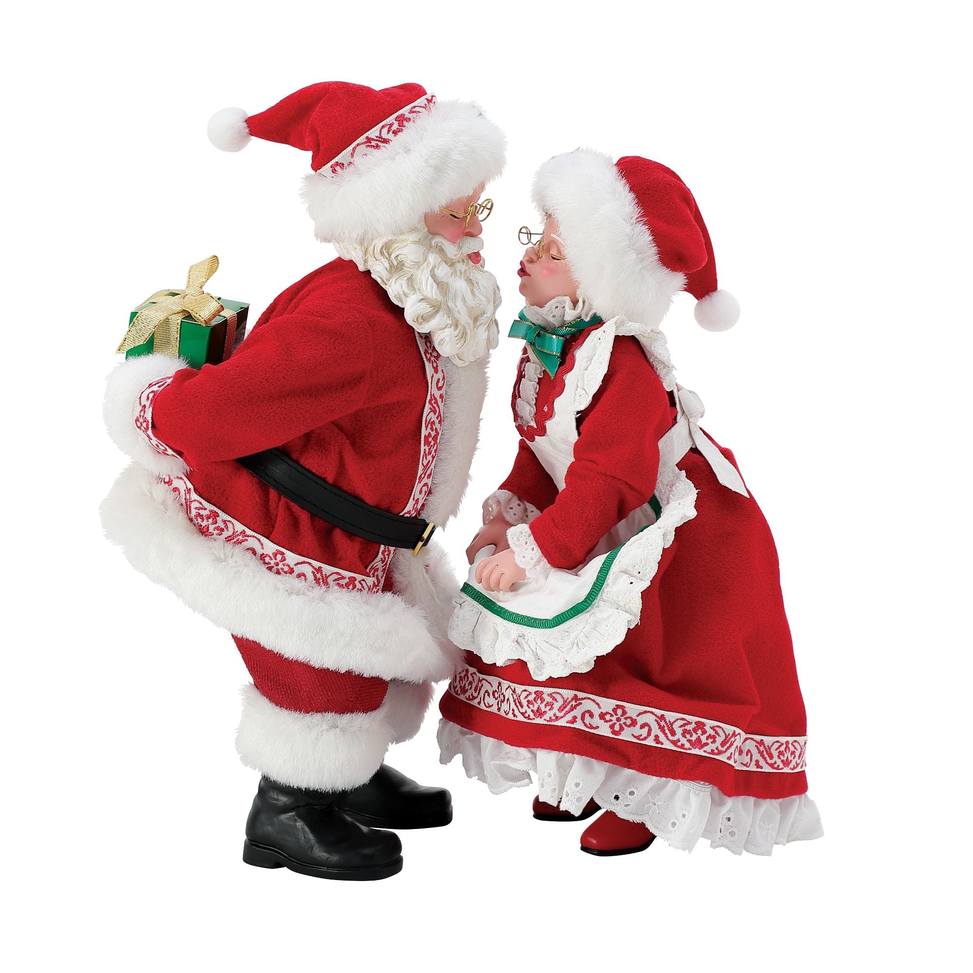 Department 56 Possible Dreams Santa and Mrs. Claus Figurine - Thumbnail 4