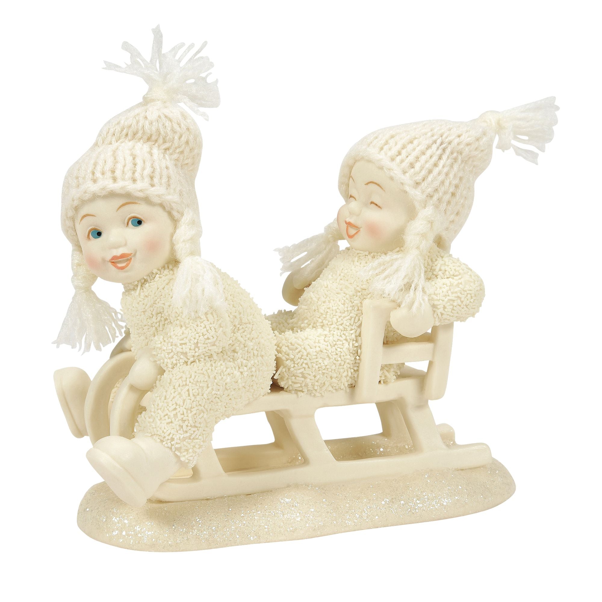 ☆美品2個セット☆【デパートメント56】【Snowbabies】オブジェ Retired New In Box, Dept. 56 Snowbabies WILL IT SNOW TODAY