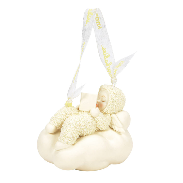 Reading in the Clouds ornament
