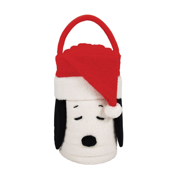 Santa Snoopy SnowThrow – Department 56