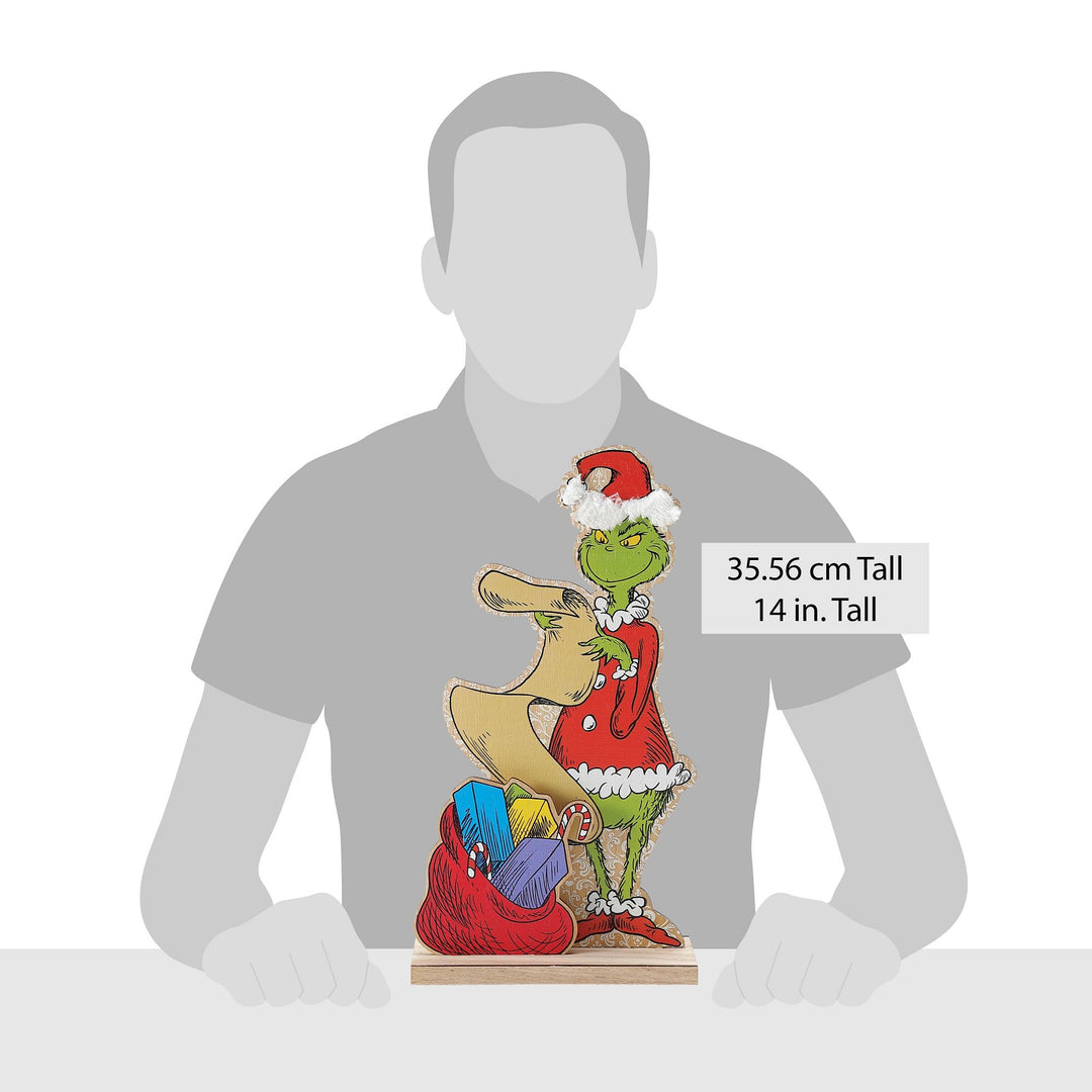 Grinch and List Table Sitter