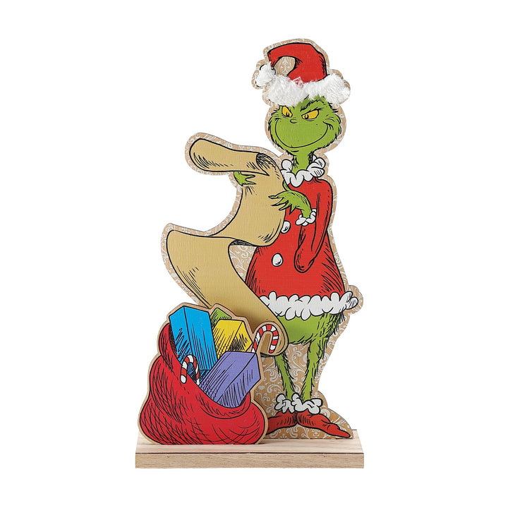 Grinch and List Table Sitter